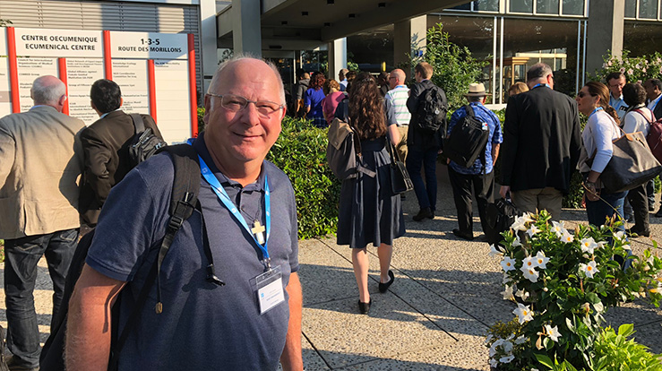 På generalforsamlingen i Det lutherske verdensforbund (LVF) i mai 2017 ble Kjetil Drangsholt fra Kristiansand valgt som medlem av rådet i LVF. Nå deltar han på sitt første møte i rådet som er det øverste organ i organisasjonen mellom generalforsamlingene.