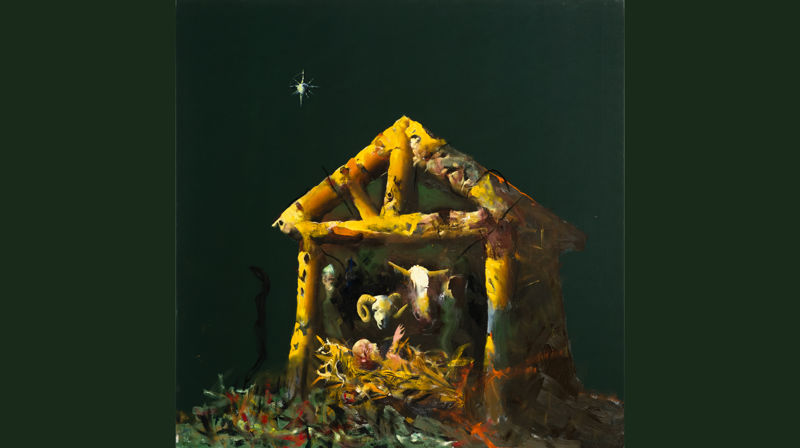 Fra Håkon Gullvågs billedserie «Den bibelske syklus».