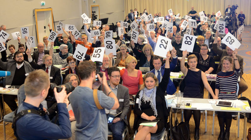 The historic vote in Church of Norway Synod April 11 2016.