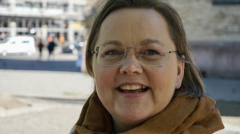 Ellen Nygard (49) ville stille til menighetsrådsvalg, men hun var hverken døpt eller medlem i kirken. Foto: KfiO/fft