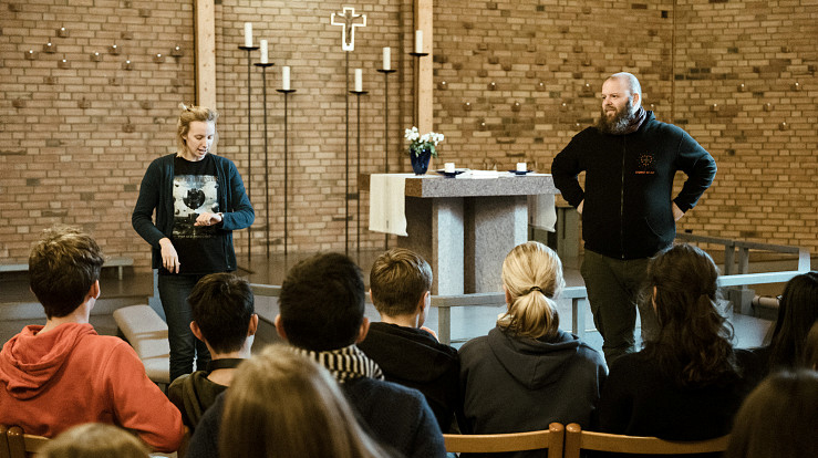 Det er nettopp i møte med dagens unge at morgendagens kollega kan finnes. (Foto: Jarle Hagen/Kirkerådet)