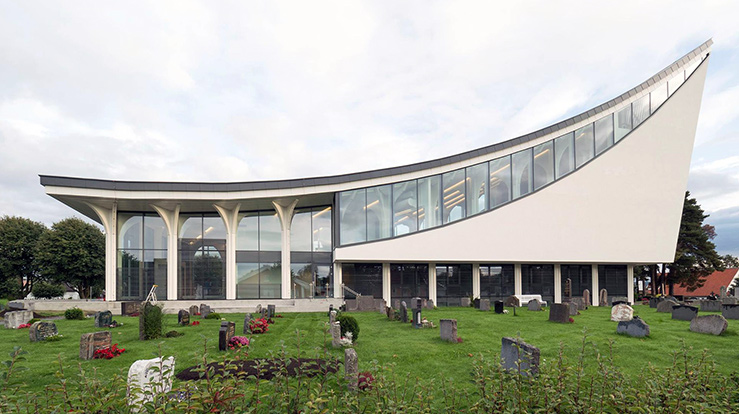 Hønefoss kirke - innviet 2017.