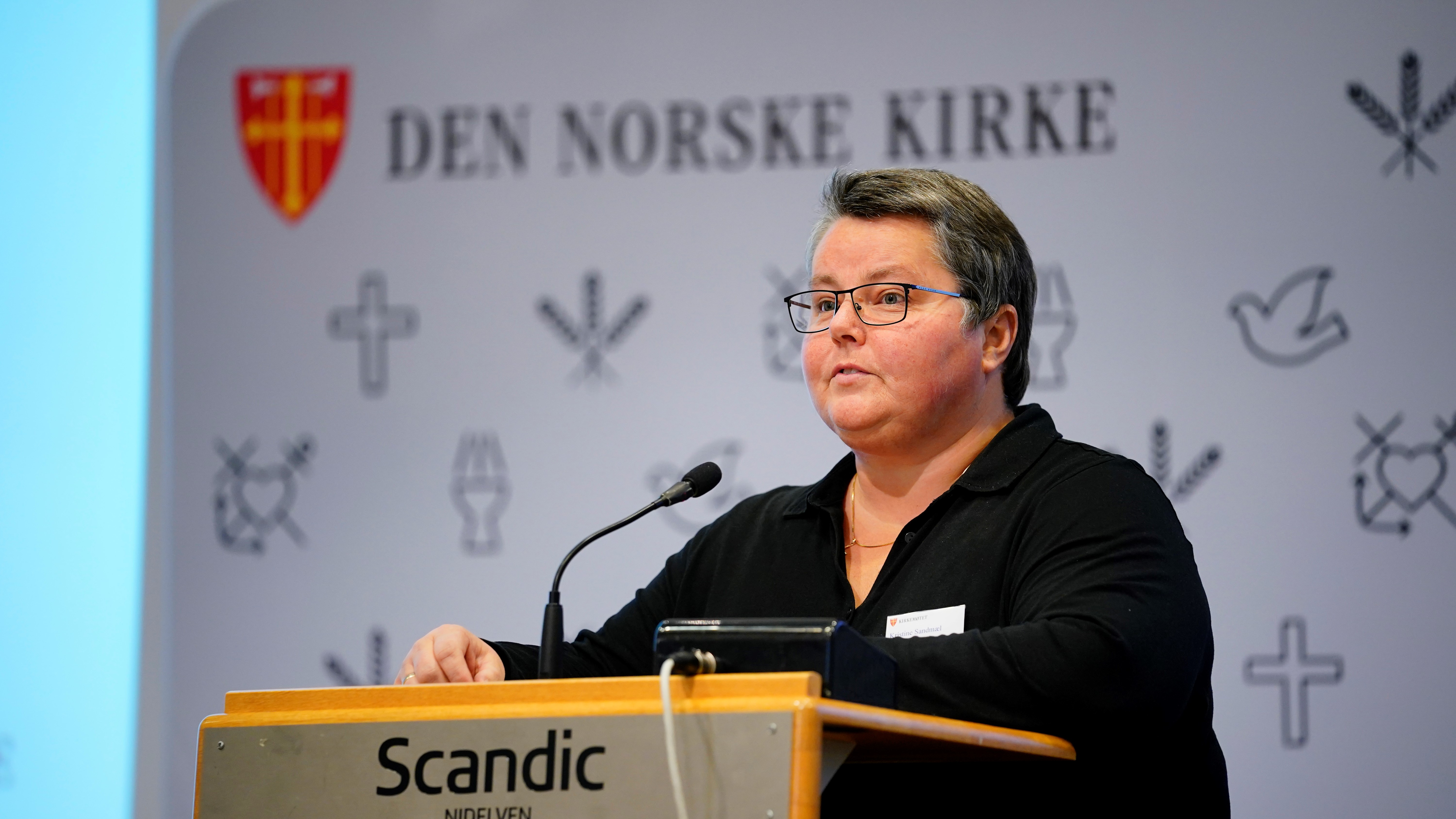 Kristine Sandmæl, leder i Mellomkirkelig råd. Foto: Ole Martin Wold