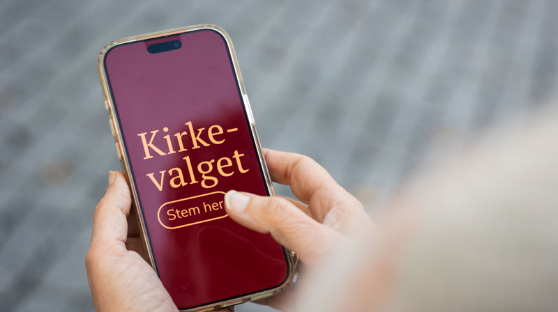 I 2027 avlegger du din stemme i kirkevalget digitalt.