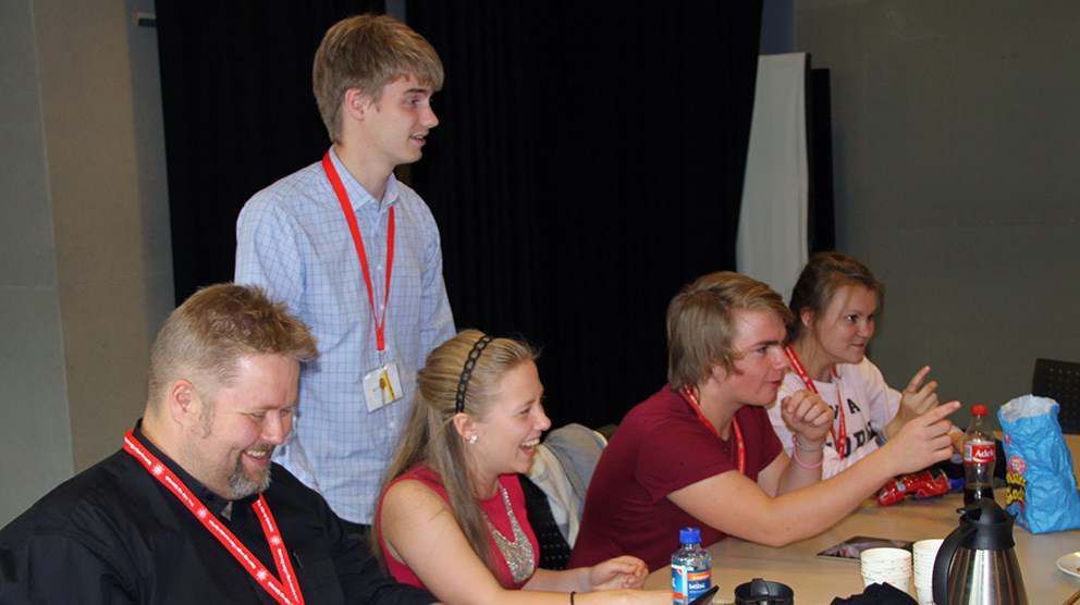 Komitéarbeid under UKM 2014.