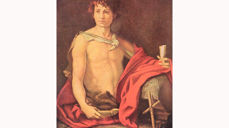 Johannes døperen som barn. Andrea del Sarto (1486–1530) Foto: wikimedia
