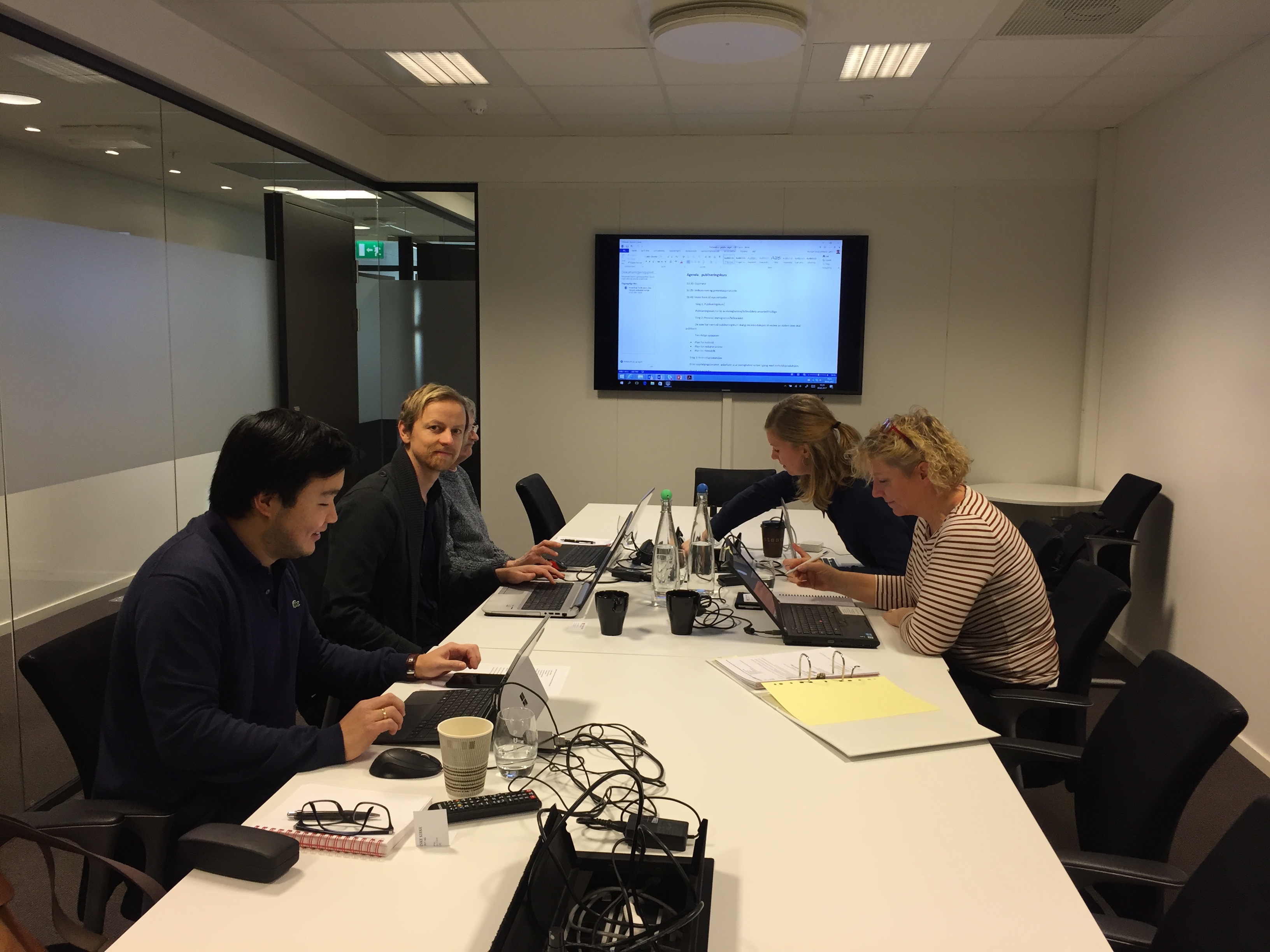 Kurs i publisering kursdeltager fra Bagn, Hobøl og Hurdal