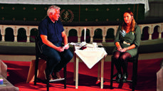 Janne Katrin Gundersen fortalte som sine erfaringer som etterlatt etter selvmord. Foto: Arnt E. Folvik