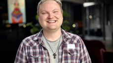 Andreas Nornes var en av 120 prester som kom da biskop Jan Otto Myrseth inviterte til prestesamling i juni. Foto: Torill Landaasen